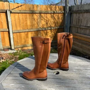 Knee‎ High and Riding leather Boots- soft walk inara boots size 7.5