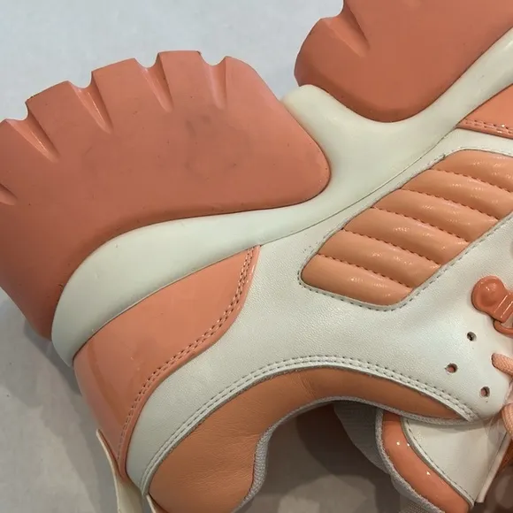KOI FOOTWEAR PEACH ICED TEA PLATFORM SNEAKERS size USA 11 women’s