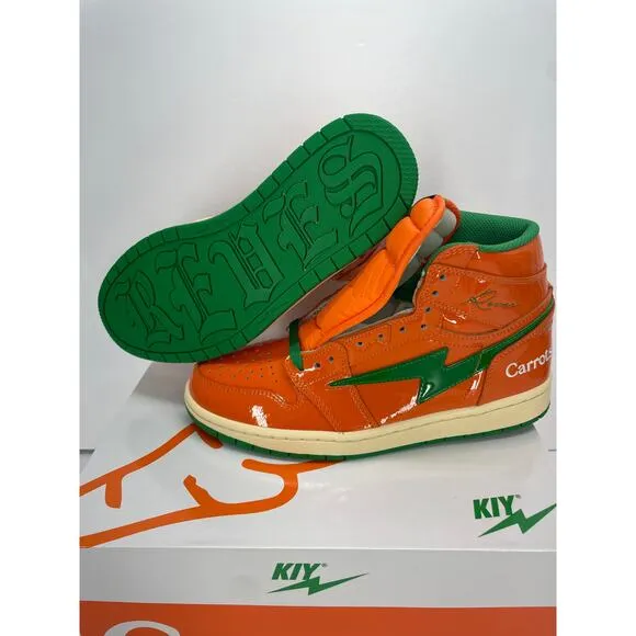 Kool Kiy Carrots Paris Reeves Sports 85 High Men’s 7.5 Women 9 New