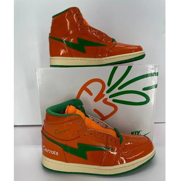 Kool Kiy Carrots Paris Reeves Sports 85 High Men’s 7.5 Women 9 New