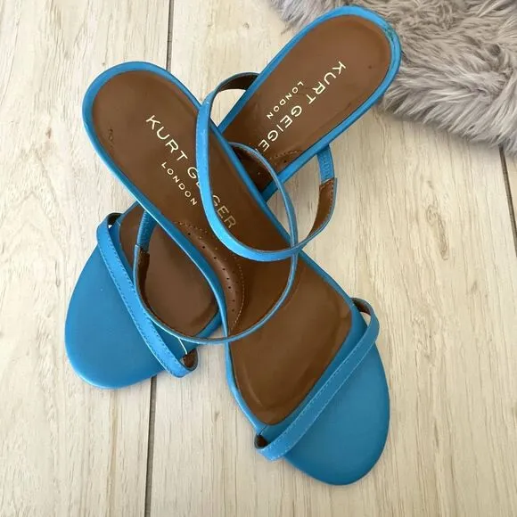 Kurt Geiger Baby Blue Heels | Size 38.5 | Feminine &amp; Fashion-Forward Statement