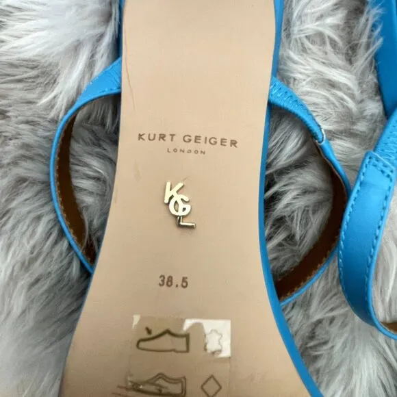 Kurt Geiger Baby Blue Heels | Size 38.5 | Feminine &amp; Fashion-Forward Statement