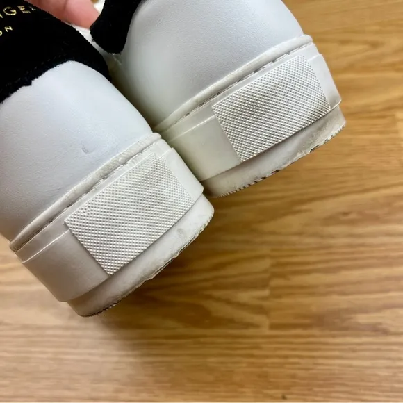 Kurt Geiger Laney White Leather Chunky Sneakers size 8.5