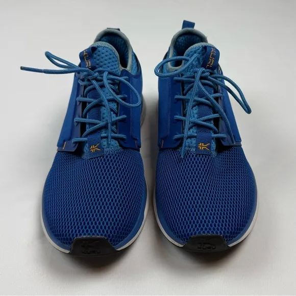 Kuru Mens Atom Cloud Walking Shoes US 9 Plantar Fasciitis Comfort Blue