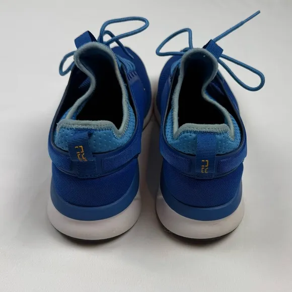 Kuru Mens Atom Cloud Walking Shoes US 9 Plantar Fasciitis Comfort Blue