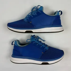Kuru Mens Atom Cloud Walking Shoes US 9 Plantar Fasciitis Comfort Blue