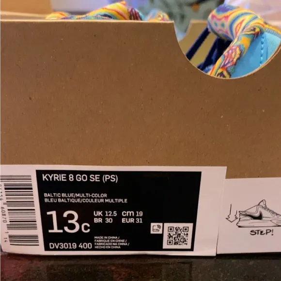 Kyrie 8 GO SE Size 13c