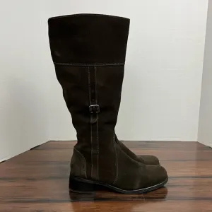 La Canadienne Velvit Brown Boots - Size 7.5