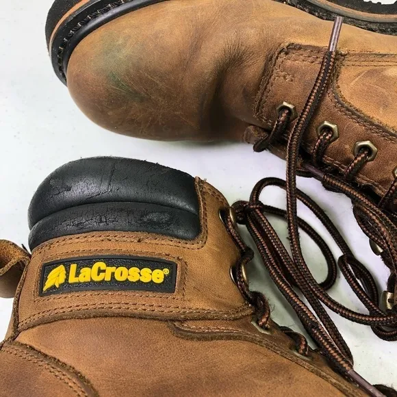 Lacrosse Leather Foreman 6” Steel Toe Boots