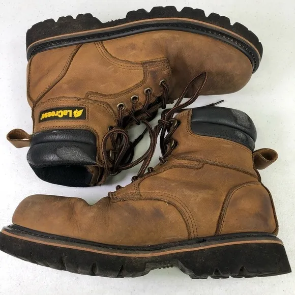 Lacrosse Leather Foreman 6” Steel Toe Boots
