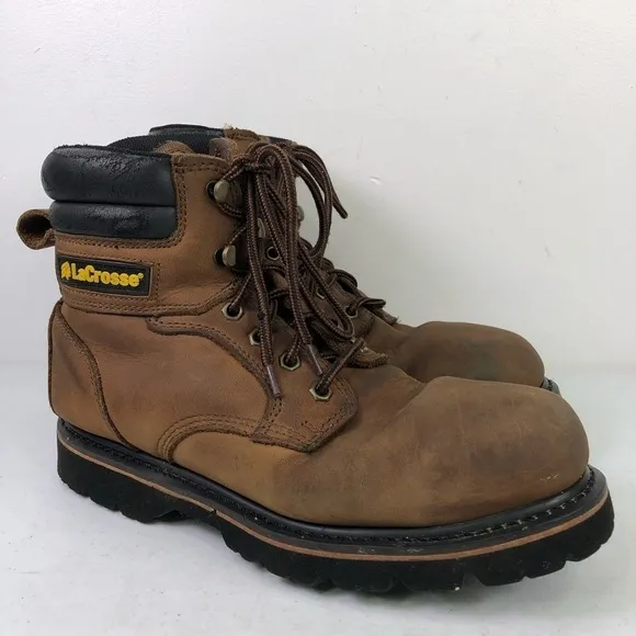 Lacrosse Leather Foreman 6” Steel Toe Boots