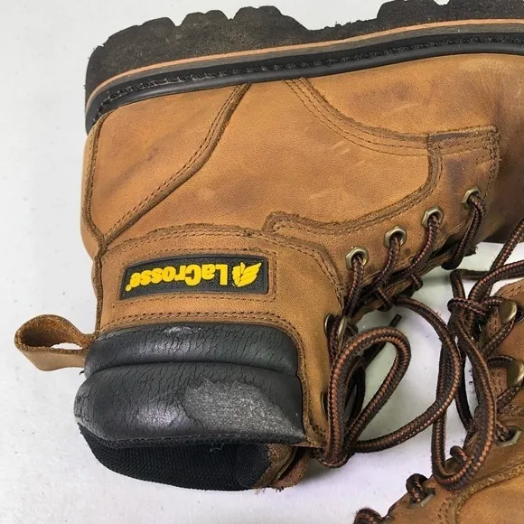 Lacrosse Leather Foreman 6” Steel Toe Boots