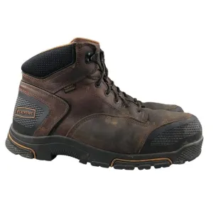 LaCrosse Men's 14 WIDE Adamas HD 6&quot; Brown Leather Steel Toe Work Boots 460015