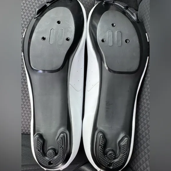 Lake Men's Cycling Shoes - White and Black