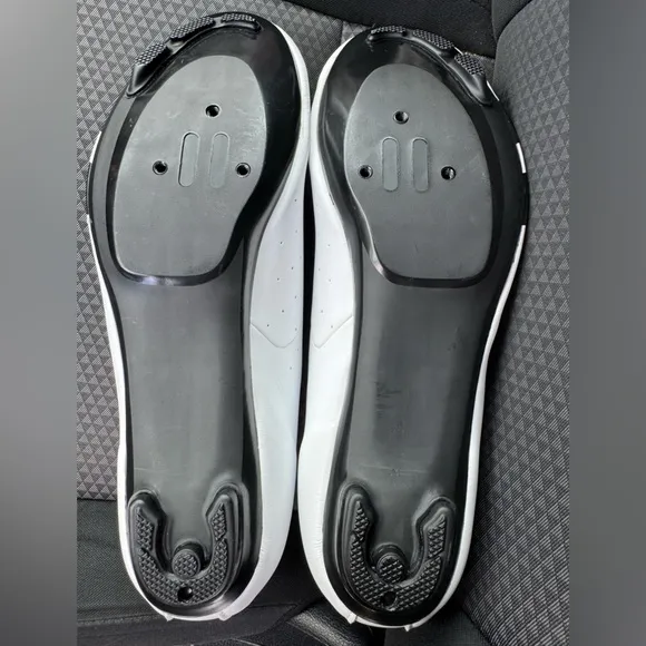 Lake Men's Cycling Shoes - White and Black