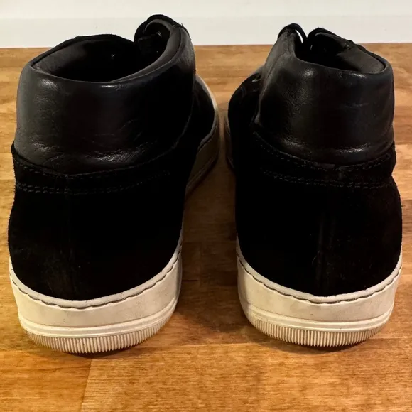 Lanvin Mid-top Toe Cap Sneakers