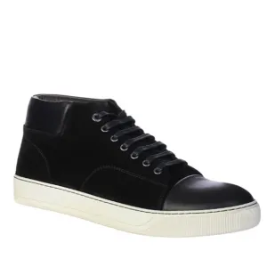 Lanvin Mid-top Toe Cap Sneakers