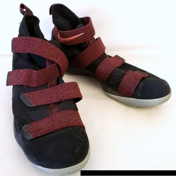 Lebron Nike Black High-Top Sneakers Size 13