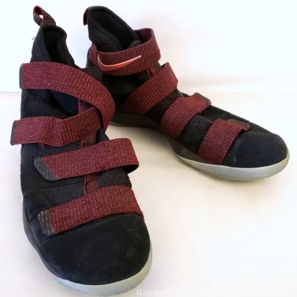 Lebron Nike Black High-Top Sneakers Size 13