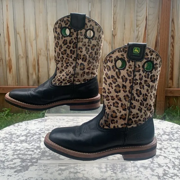 Leopard boots John Deere Youth 4
