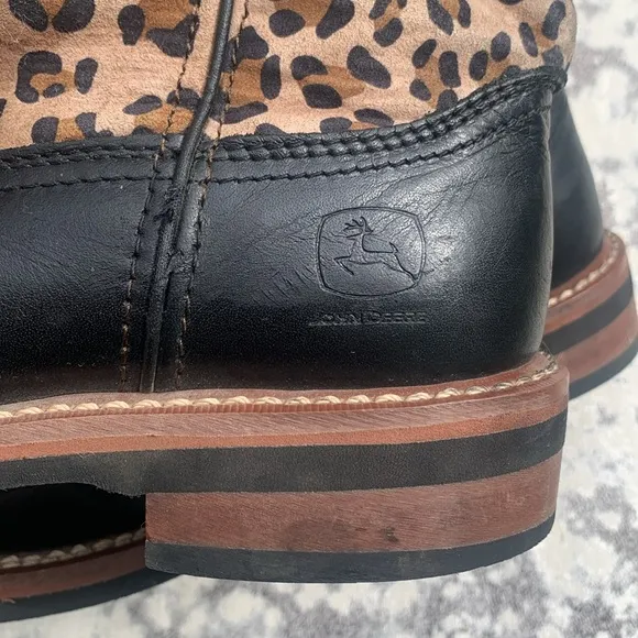 Leopard boots John Deere Youth 4