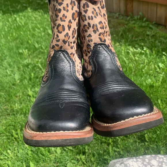 Leopard boots John Deere Youth 4