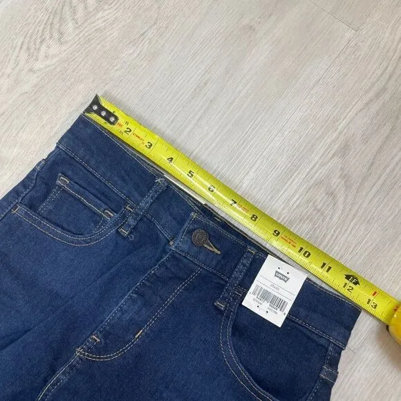 Levis 720 High Rise Super Skinny Womens 25x30 Dark Wash 527970241