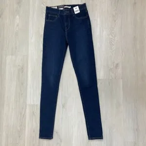 Levis 720 High Rise Super Skinny Womens 25x30 Dark Wash 527970241