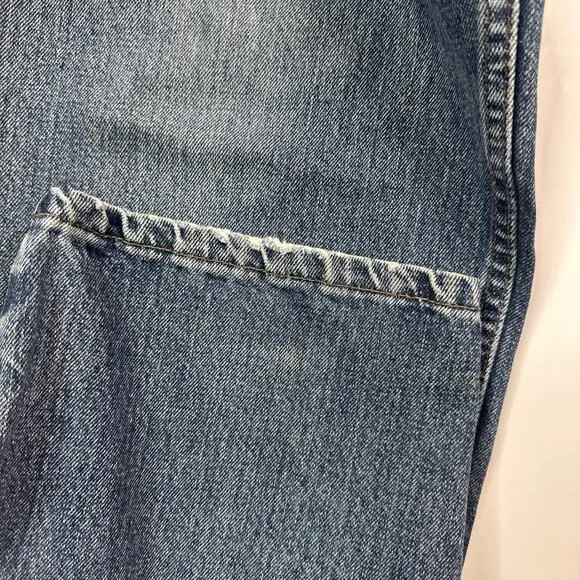 Levi's Silver Tab Baggy Jeans Vintage Blue Denim Size 31x32 1998 Y2K