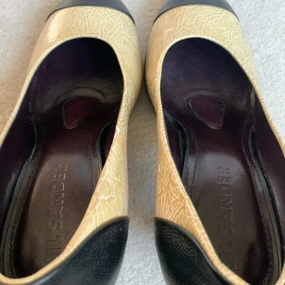 LIKE New Jil Sander pump, 38