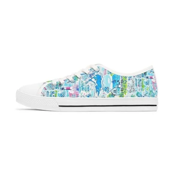 Lilly Loves Nantucket Low Top Sneakers