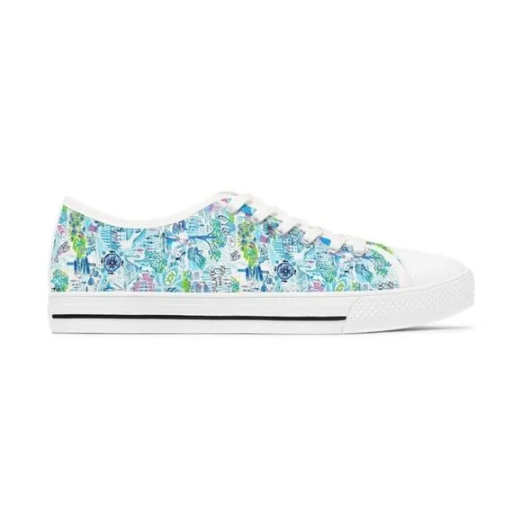 Lilly Loves Nantucket Low Top Sneakers