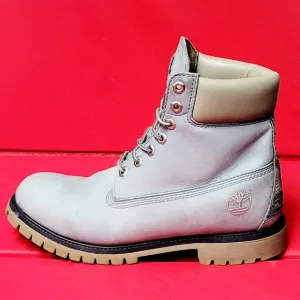 Limited Edition Timberland Premium High Baby Blue Men's Boots #350884023 size 10