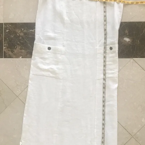 Linen maxi dress Med.  Excellent!