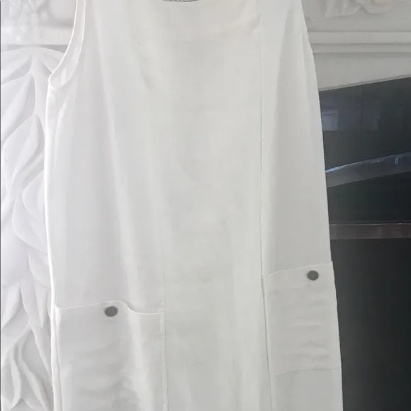 Linen maxi dress Med.  Excellent!