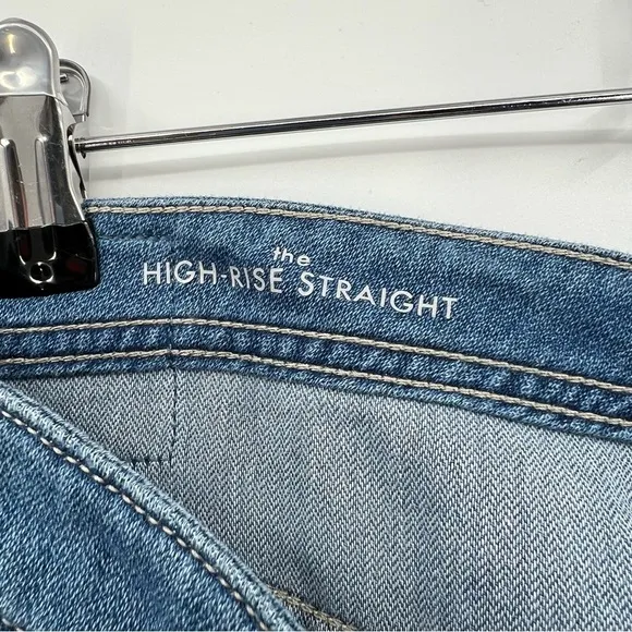 Liverpool Tucker High Waist Straight Wide Leg Jeans in Landsend Size 12/31
