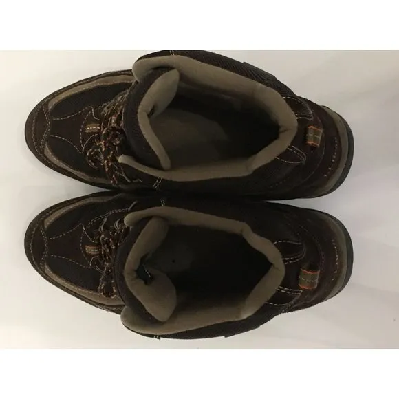 L.L. Bean 7.5W Men's Brown Lace Up Outdoor Hiking Walking Primaloft Tek Shoes