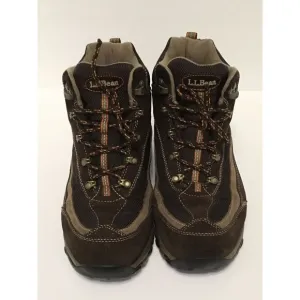 L.L. Bean 7.5W Men's Brown Lace Up Outdoor Hiking Walking Primaloft Tek Shoes