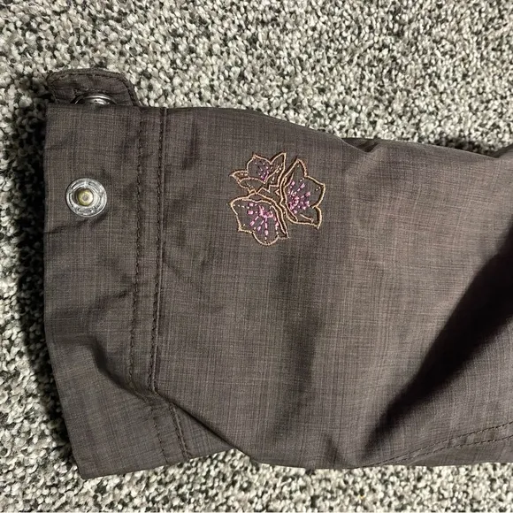 LL Bean Womens Medium Brown 2 in 1 Interchangeable Winter Jacket