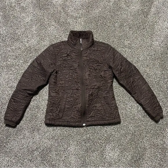 LL Bean Womens Medium Brown 2 in 1 Interchangeable Winter Jacket