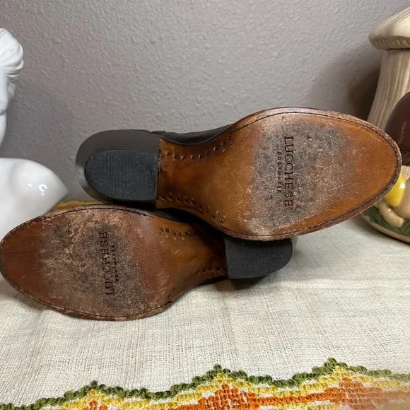 Lucchese Rustic Brown Boots sz 7.5​​​