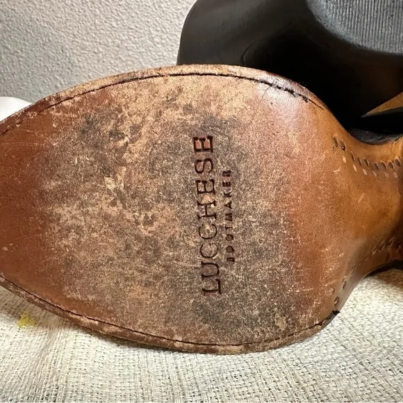 Lucchese Rustic Brown Boots sz 7.5​​​
