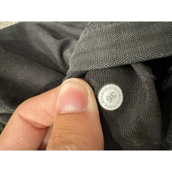 Lululemon ABC Pant Slim *Utilitech 36x33 Black