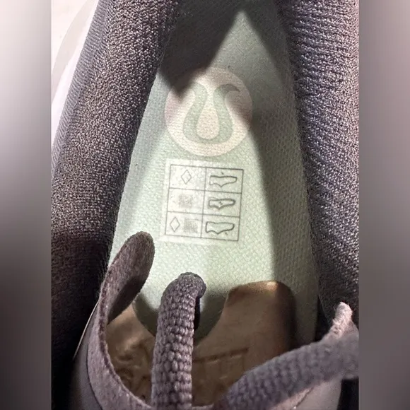 Lululemon Blissfeel Run Women's Running Walking Shoes Size 9 Grey White