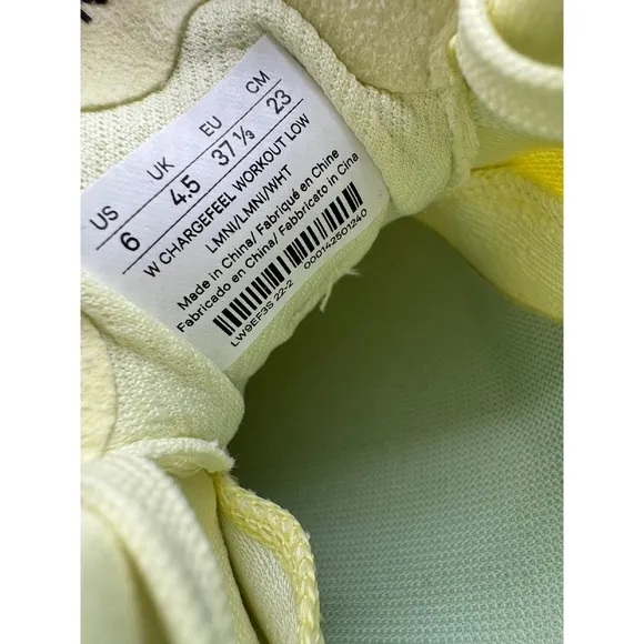 Lululemon Chargefeel Workout Low Top Athletic / Women's Size 6