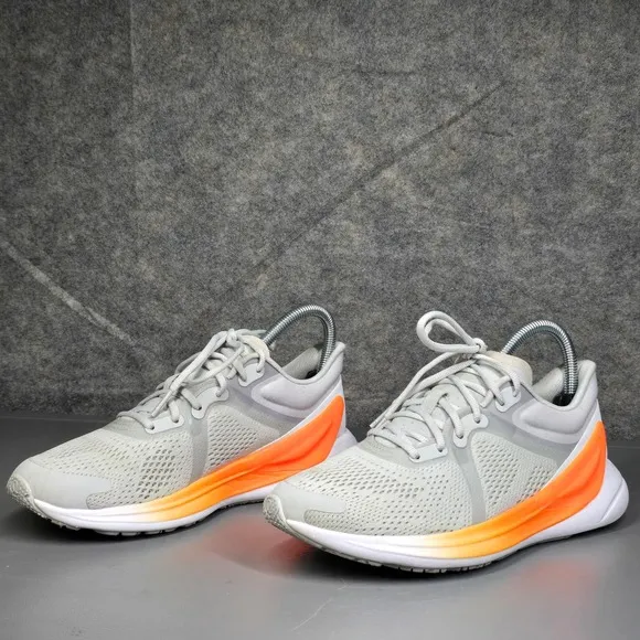 Lululemon Women's Blissfeel 2 Running Shoes Size 7 Gray Orange