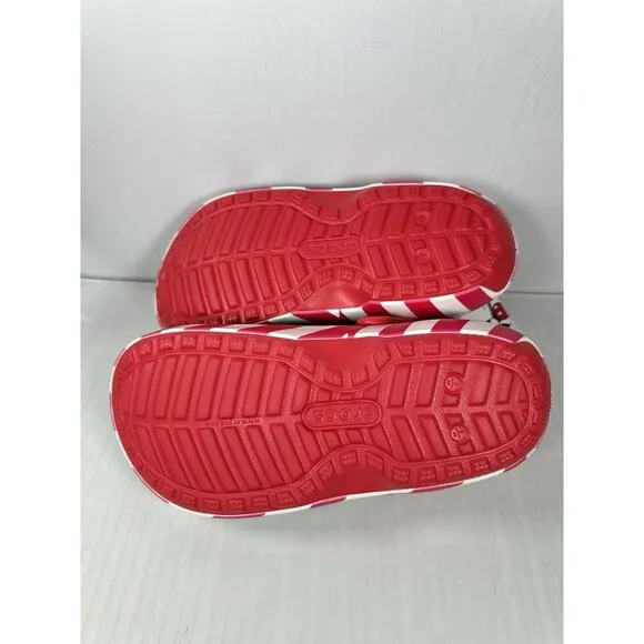 M5/W7 Disney Fleece Lined Mickey Minnie Holiday Christmas Crocs Clogs 2024 NEW