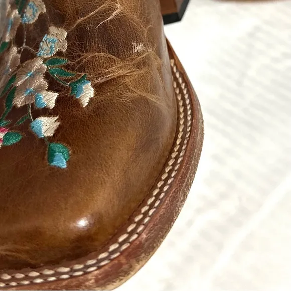 MACIE BEAN LITTLE GIRLS' HONEY BUNCH WESTERN BOOTS - SQUARE TOE