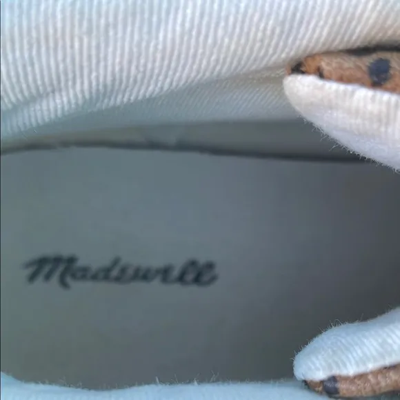 Madewell Brown and Black High-Top Sneakers