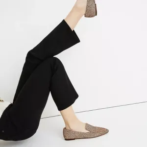 Madewell Frances Skimmer Calf Hair Loafer Shoes Women Size 7 Preppy
